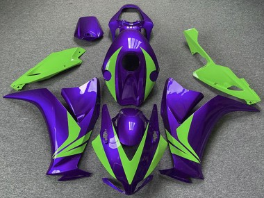 Carenados Moto Honda CBR1000RR 2012-2016 - Púrpura Verde Baratos