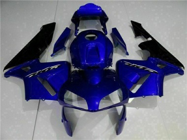 Kits Carenado Moto Honda CBR600RR 2003-2004 - Azul Negro Brillante Baratos