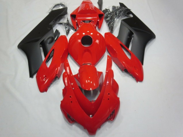 Carenados Moto Honda CBR1000RR 2004-2005 - Rojo Negro Mate Baratos
