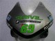 Carenado Moto Honda CBR600RR 2003-2004 - Plata Verde Negro Brillante Baratos