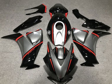 Carenados Moto Honda CBR1000RR 2012-2016 - Gunmetal Gris Negro Brillante Rojo Baratos