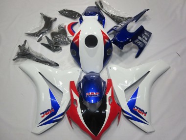 Carenado Moto Honda CBR1000RR 2008-2011 - Blanco Azul Rojo HRC Baratos