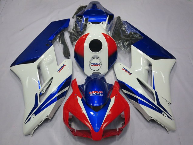 Carenados Moto Honda CBR1000RR 2004-2005 - Blanco Azul Rojo HRC OEM Estilo Baratos