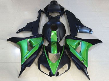 Carenados Moto Honda CBR1000RR 2006-2007 - Verde Azul Mate Oscuro Baratos