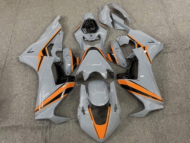 Carenados Moto Honda CBR1000RR 2017-2023 - Nardo Gris Naranja Raya Baratos