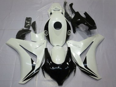 Carenados Moto Honda CBR1000RR 2008-2011 - Blanco Perla Negro Brillante Baratos