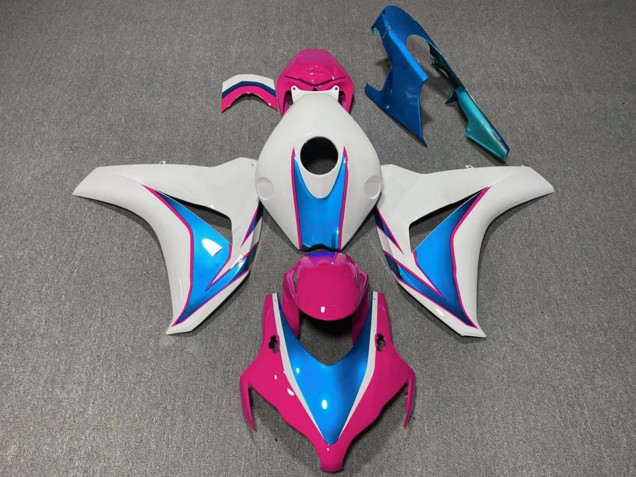Carenados Moto Honda CBR1000RR 2008-2011 - Blanco Azul Rosa Baratos