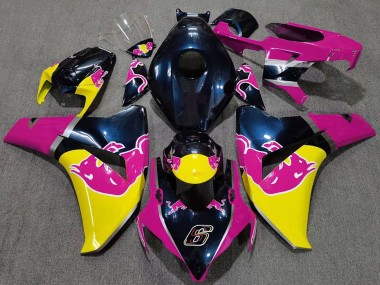 Carenados Moto Honda CBR1000RR 2008-2011 - Azul Oscuro Rosa Amarillo Rojo Bull Baratos