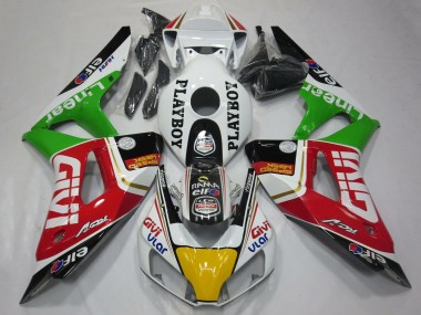 Carenados Moto Honda CBR1000RR 2006-2007 - Blanco Rojo Verde Amarillo Negro Givi PlayBoy Baratos