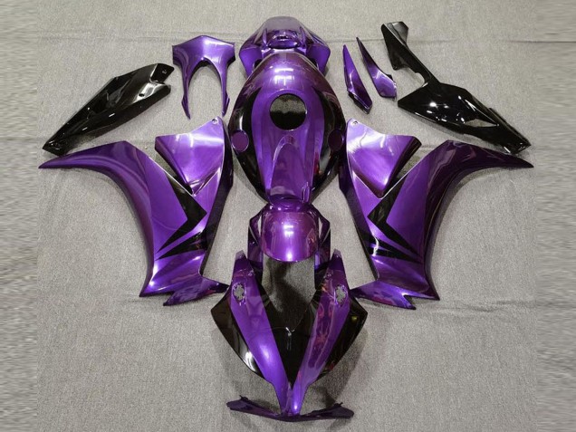 Carenados Moto Honda CBR1000RR 2012-2016 - Púrpura Negro Estilo Baratos