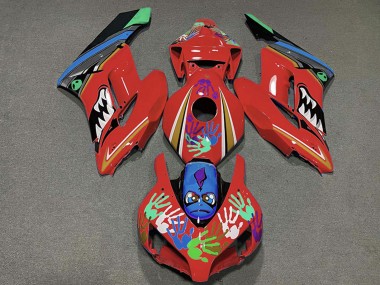 Carenados Moto Honda CBR1000RR 2004-2005 - Rojo Azul Verde Negro Tiburón Baratos