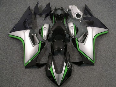 Carenados Moto Honda CBR1000RR 2017-2024 - Plata Verde Negro Brillante Baratos