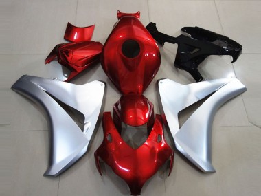 Carenados Moto Honda CBR1000RR 2008-2011 - Plata Rojo Baratos