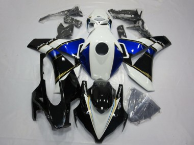 Carenados Moto Honda CBR1000RR 2008-2011 - Blanco Azul Oro Negro Brillante Baratos