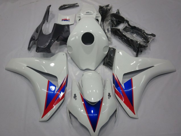 Carenados Moto Honda CBR1000RR 2008-2011 - Blanco Azul Rojo Baratos
