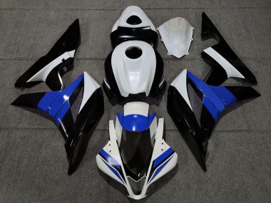 Carenados Moto Honda CBR600RR 2007-2008 - Blanco Azul Negro Brillante Baratos