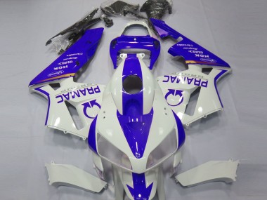 Carenados Moto Honda CBR600RR 2005-2006 - Blanco Azul Pramac Baratos