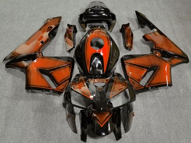 Carenados Moto Honda CBR600RR 2005-2006 - Naranja Profundo Baratos