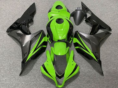 Carenados Moto Honda CBR600RR 2007-2008 - Verde Negro Brillante Gris OEM Estilo Baratos