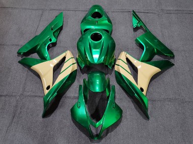 Carenados Moto Honda CBR600RR 2007-2008 - Verde Esmeralda Tan Baratos