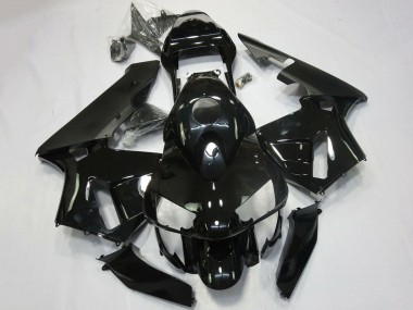 Carenado Moto Honda CBR600RR 2003-2004 - Negro Brillante Negro Mate Baratos