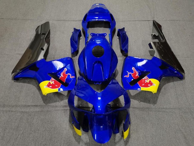 Carenados Moto Honda CBR600RR 2003-2004 - Azul Amarillo Negro Brillante Rojo Bull Baratos