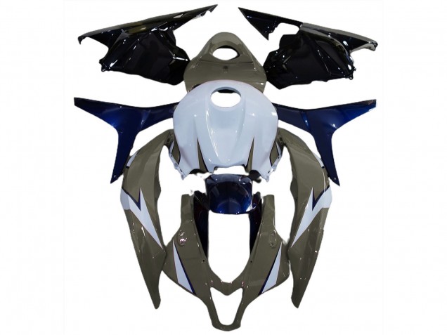Carenados Moto Honda CBR600RR 2009-2012 - Blanco Gris Azul Negro Brillante Baratos