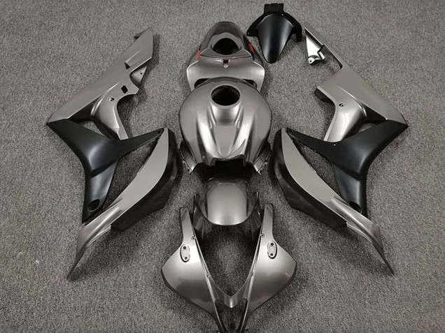 Carenados Moto Honda CBR600RR 2007-2008 - Plata Negro Mate Baratos