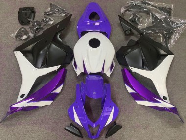 Carenados Moto Honda CBR600RR 2009-2012 - Blanco Púrpura Claro Azul Negro Mate Baratos