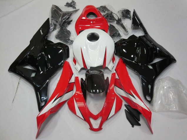 Carenados Moto Honda CBR600RR 2009-2012 - Blanco Rojo Negro Brillante Baratos