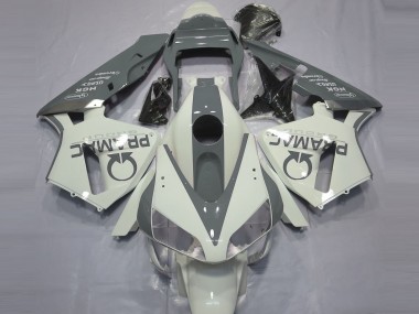 Carenados Moto Honda CBR600RR 2003-2004 - Blanco Gris Pramac Baratos