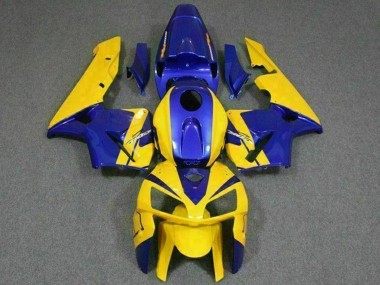 Carenados Moto Honda CBR600RR 2005-2006 - Amarillo Azul Baratos