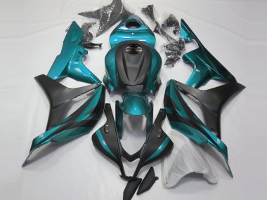 Carenados Moto Honda CBR600RR 2007-2008 - Azul Claro Negro Mate Baratos