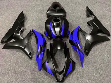 Carenado Moto Honda CBR600RR 2007-2008 - Azul Negro Mate Baratos