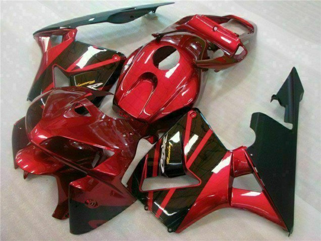Carenado Moto Honda CBR600RR 2005-2006 - Rojo Negro Baratos