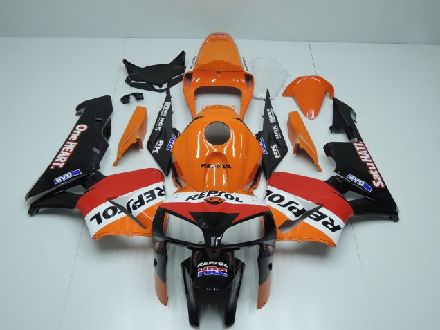 Carenados Moto Honda CBR600RR 2005-2006 - Naranja Rojo Blanco Negro One Heart Repsol Baratos