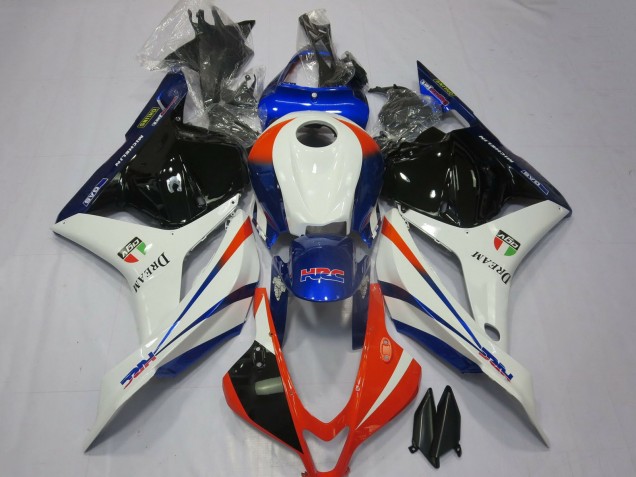 Carenados Moto Honda CBR600RR 2009-2012 - Blanco Azul Rojo Negro Brillante Baratos