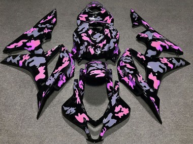 Carenados Moto Honda CBR600RR 2007-2008 - Rosa Gris Camouflage Baratos