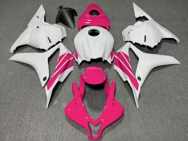 Carenados Moto Honda CBR600RR 2009-2012 - Blanco Rosa Raya Baratos