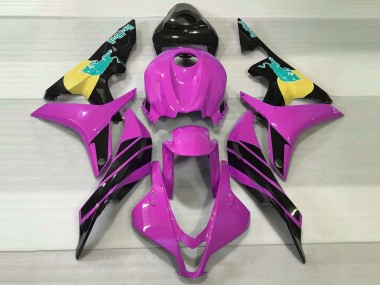 Carenados Moto Honda CBR600RR 2007-2008 - Rosa Amarillo Negro Brillante Azul Toro Baratos