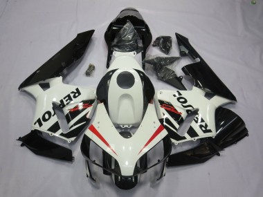 Carenados Moto Honda CBR600RR 2003-2004 - Blanco Rojo Negro Brillante Repsol OEM Estilo Baratos