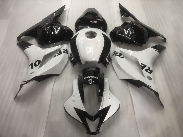 Carenados Moto Honda CBR600RR 2009-2012 - Blanco Negro Brillante Repsol Baratos