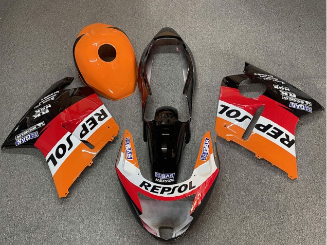 Carenados Moto Honda CBR1100XX Blackbird 1996-2007 - Naranja Blanco Rojo Negro Brillante Repsol Baratos