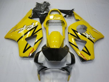Carenado Moto Honda CBR954RR 2002-2003 - Amarillo Negro Brillante Baratos