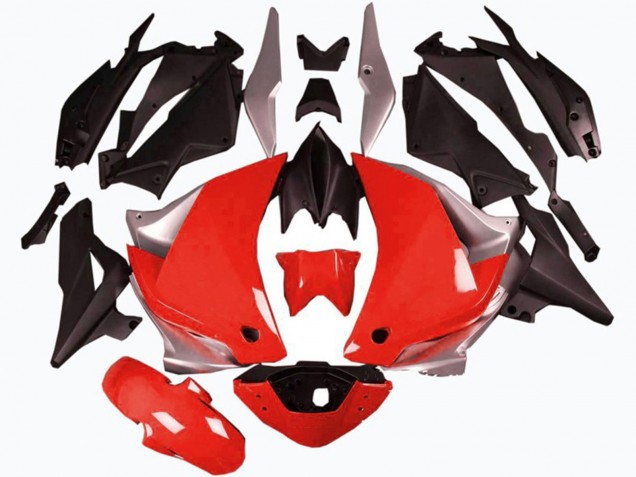 Carenados Moto Honda CBR250RR 2011-2015 - Plata Rojo Baratos