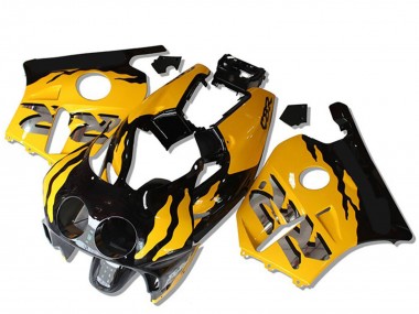 Carenados Moto Honda CBR250RR 1990-1998 - Amarillo Negro Brillante RR Baratos