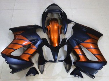 Carenados Moto Honda VFR 800 2002-2013 - Naranja Azul Mate Negro Mate Baratos