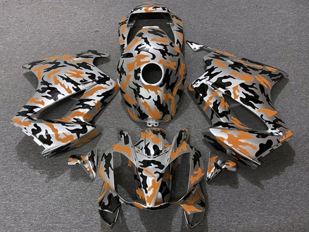 Carenados Moto Honda VFR 800 2002-2013 - Naranja Camouflage Baratos