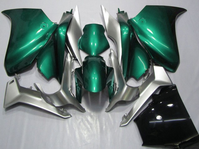 Carenados Moto Honda VFR 1200 2010-2016 - Plata Seafoam Verde Baratos