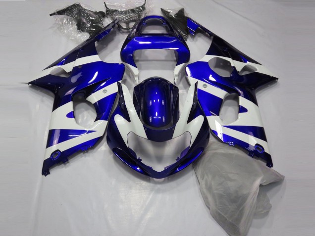 Carenados Moto Suzuki GSXR 1000 2000-2002 - Azul Blanco Baratos